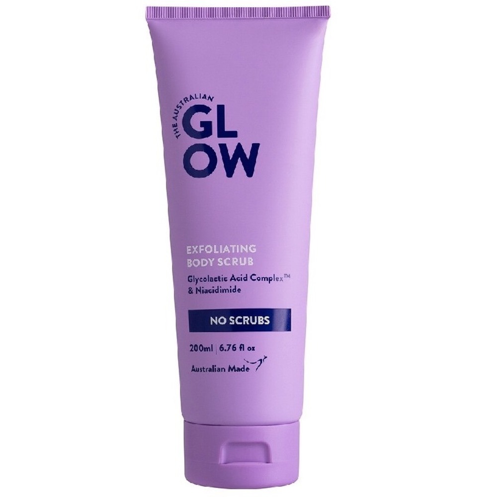 The Australian Glow Exfoliating Body Scrub No Scrubs Glycolactic Acid 6.76oz